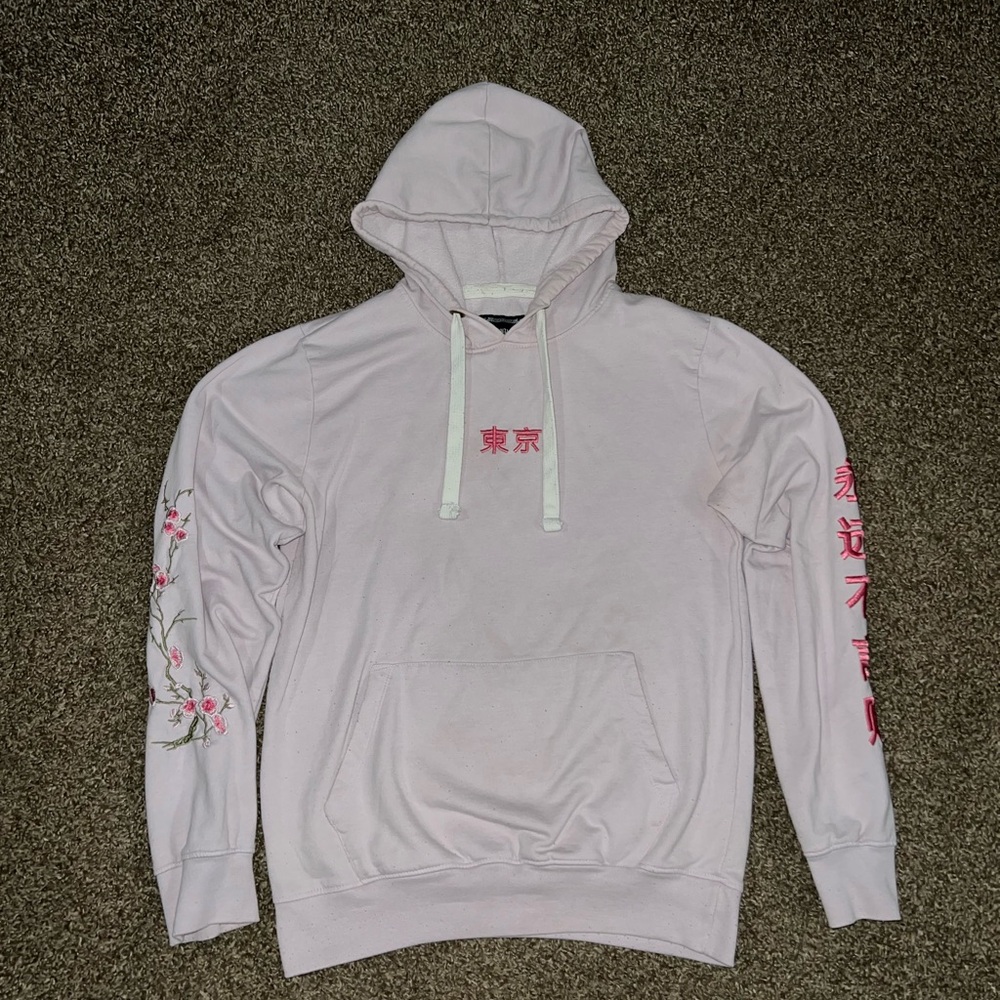 Blind Booster Vintage OG Pink Red Green White Hoodie